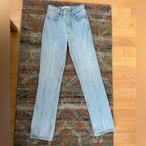 Abercrombie Split Hem Jeans